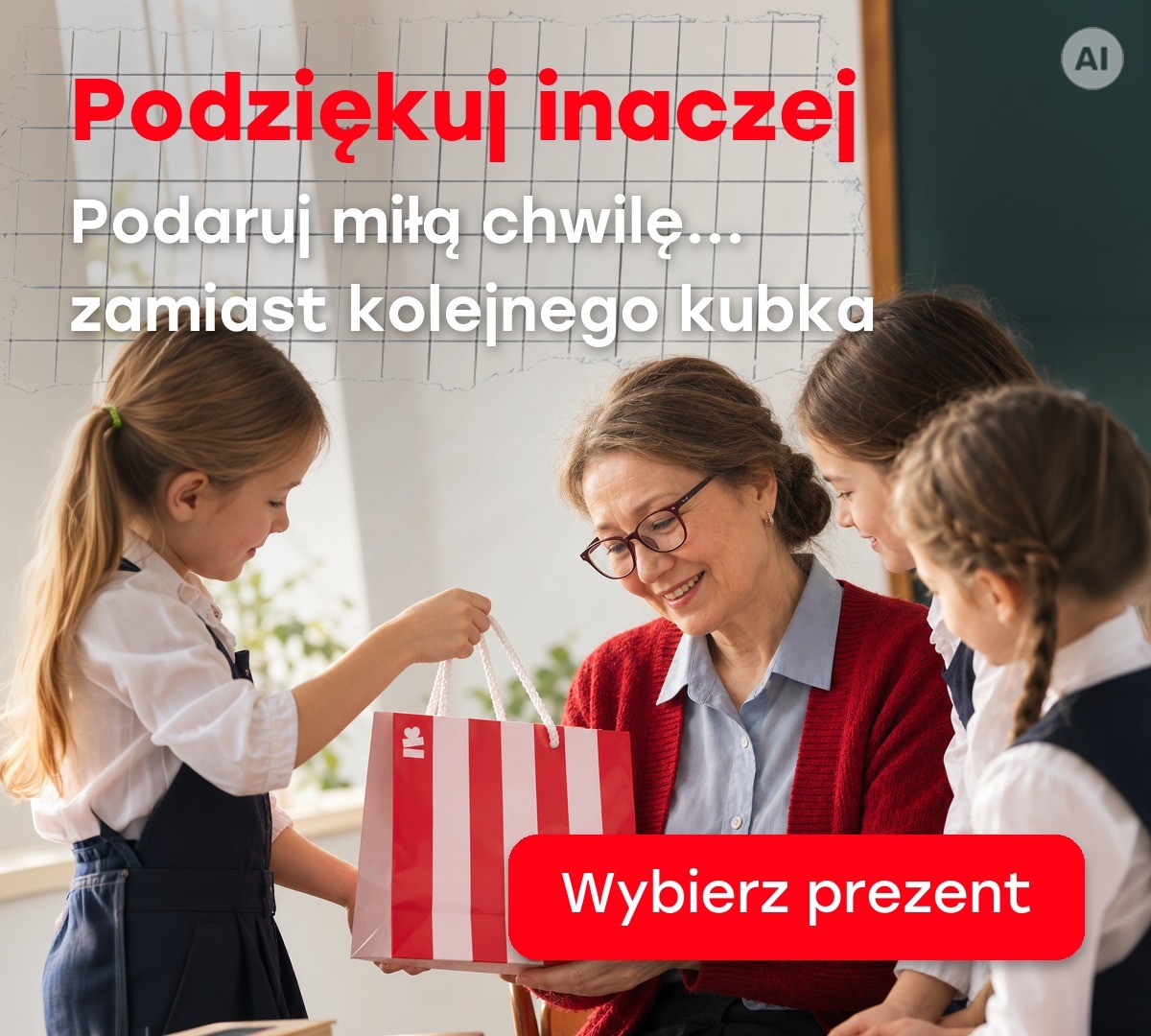 Małe podziękowanie, a wielka przyjemność