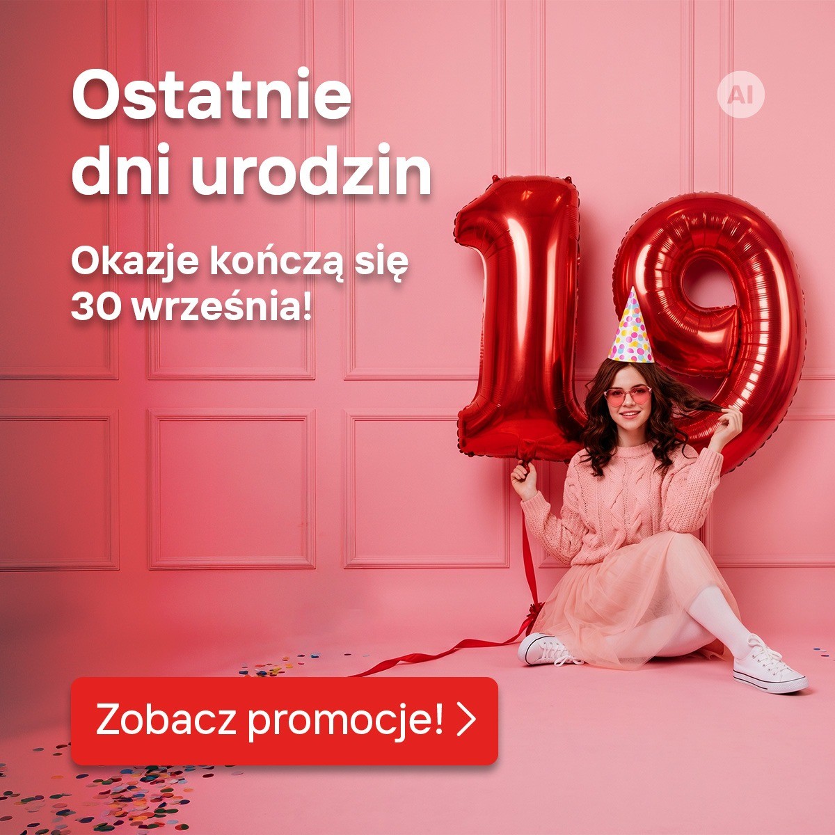 Świeczki na torcie jeszcze płoną