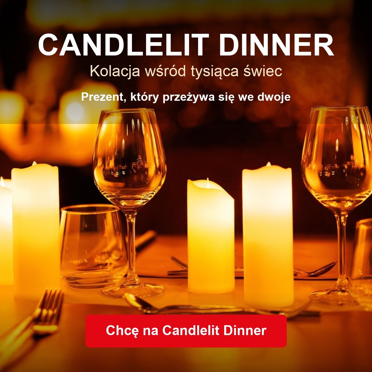 Kolacja wśród tysiąca świec