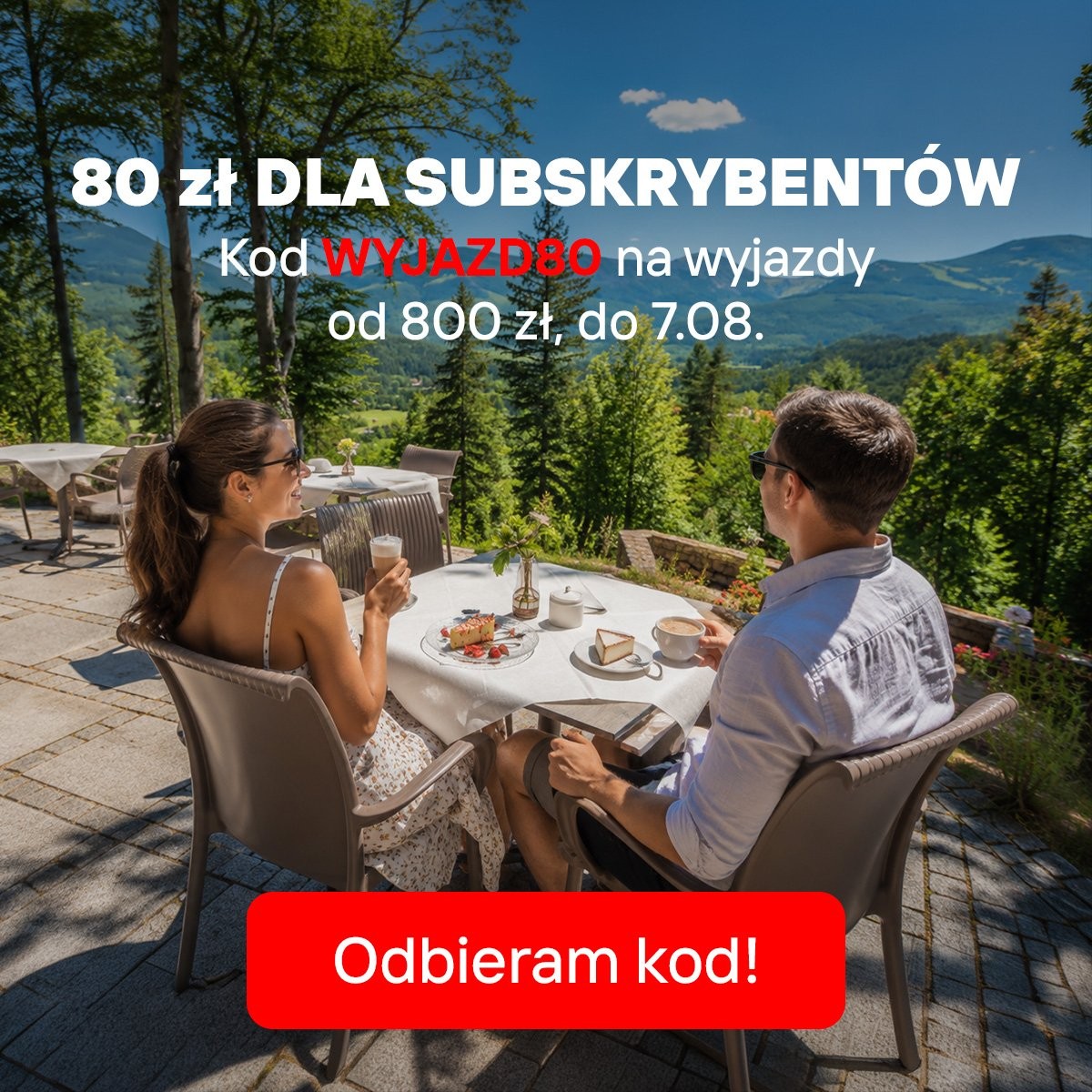 Weekend za miastem? Oto 80 zł na dobry p
